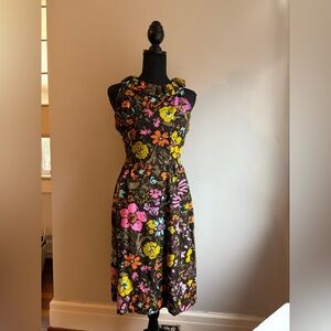 VINTAGE Floral Multicolor Women's Dress
